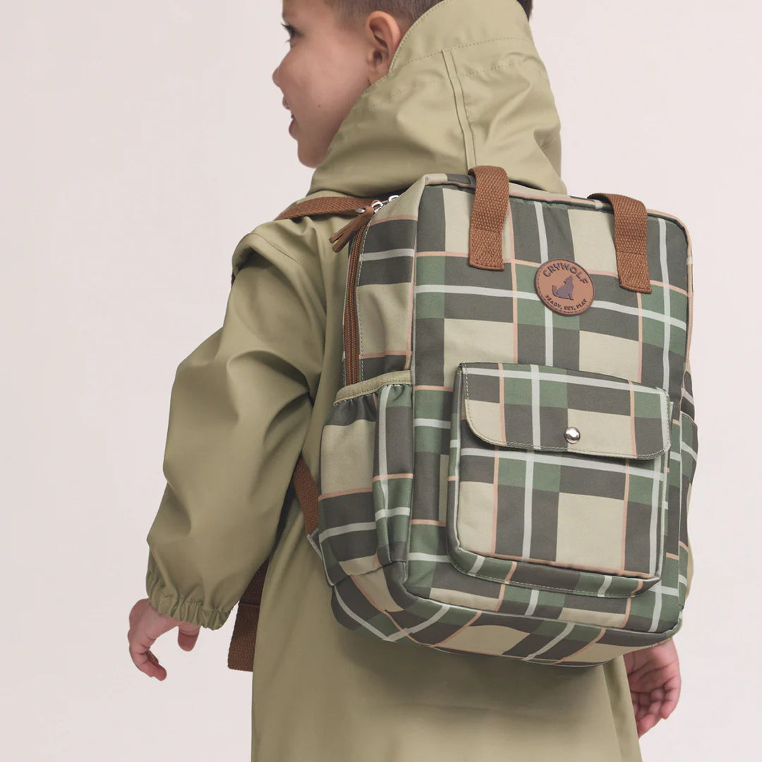 Crywolf | Mini Backpack - Field Plaid
