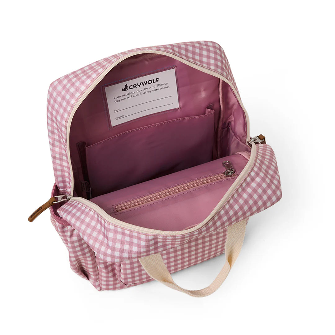 Crywolf | Mini Backpack - Gingham