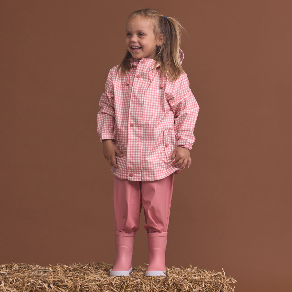Crywolf | Play Jacket - Rose Gingham
