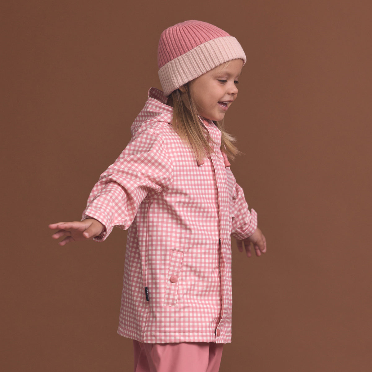 Crywolf | Play Jacket - Rose Gingham