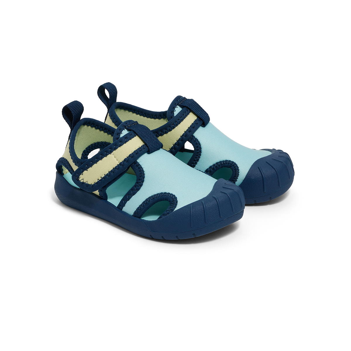 Crywolf | Aqua Sandal - Ocean Colourblock