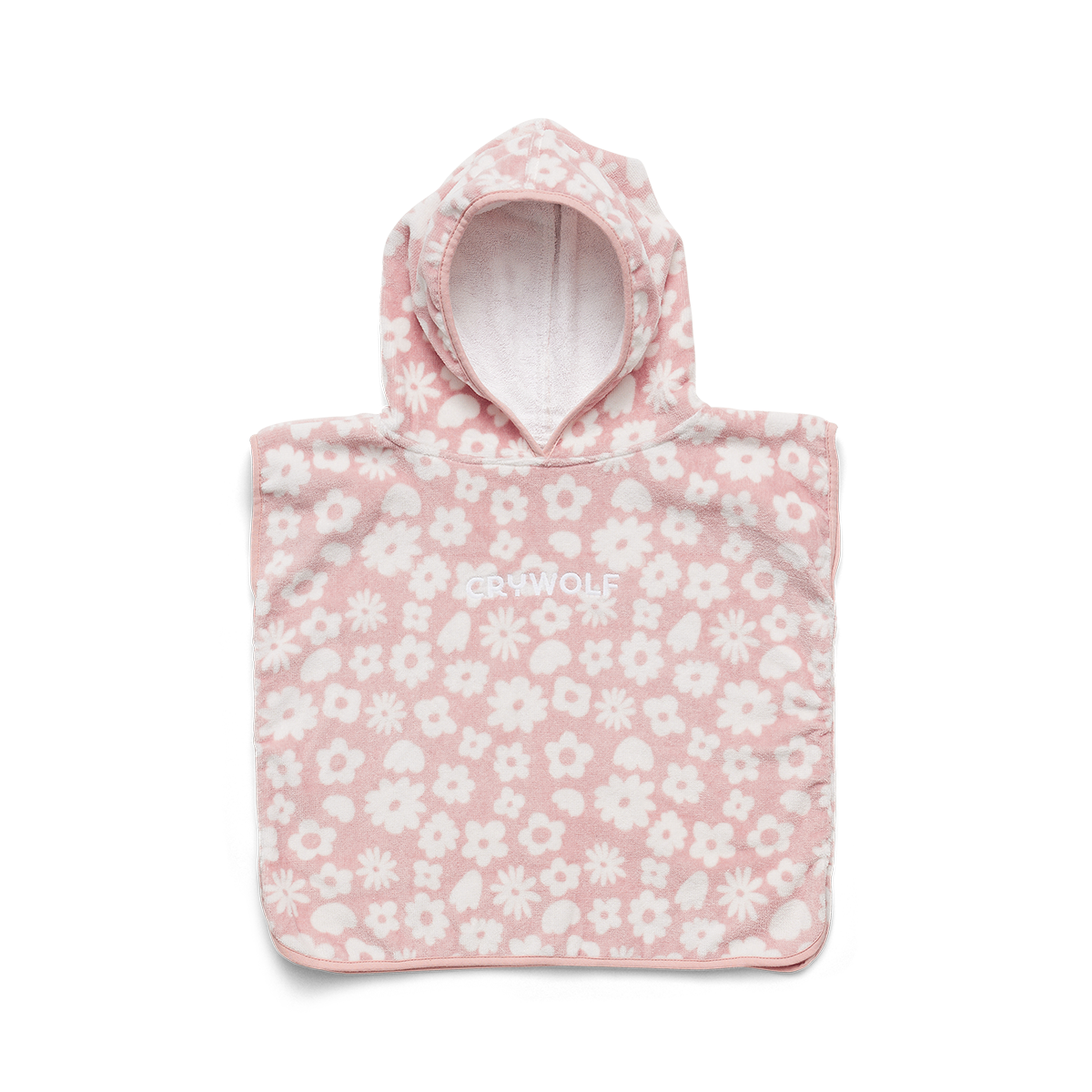 Crywolf | Baby Hooded Towel - Blush Floral