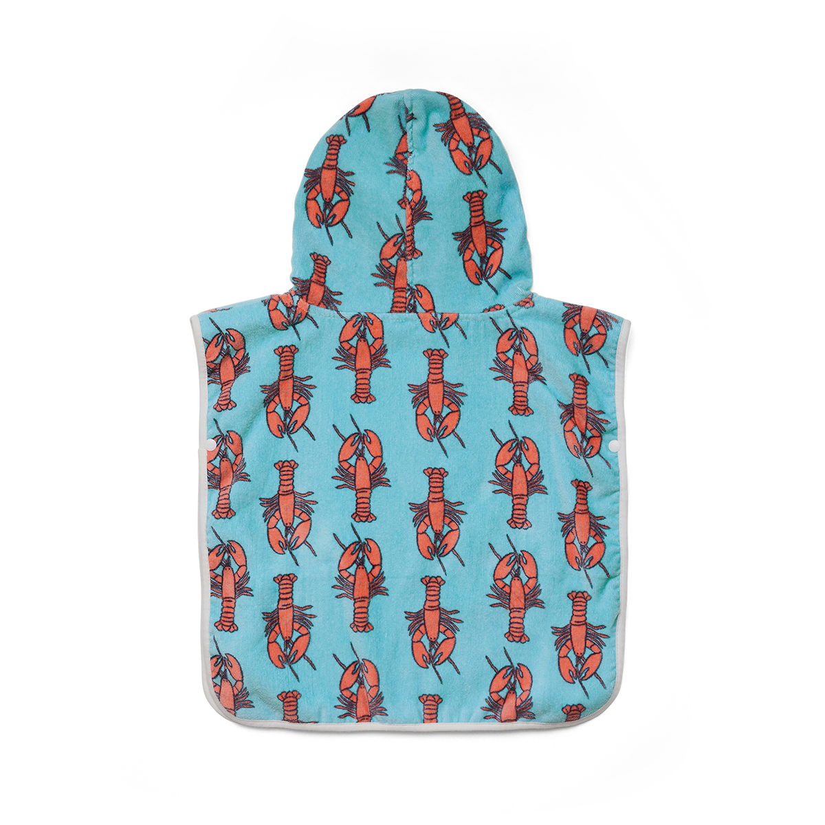 Crywolf | Baby Hooded Towel - Little Lobsters