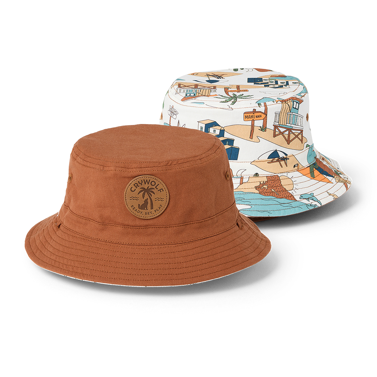 Crywolf | Reversible Bucket Hat - Paradise