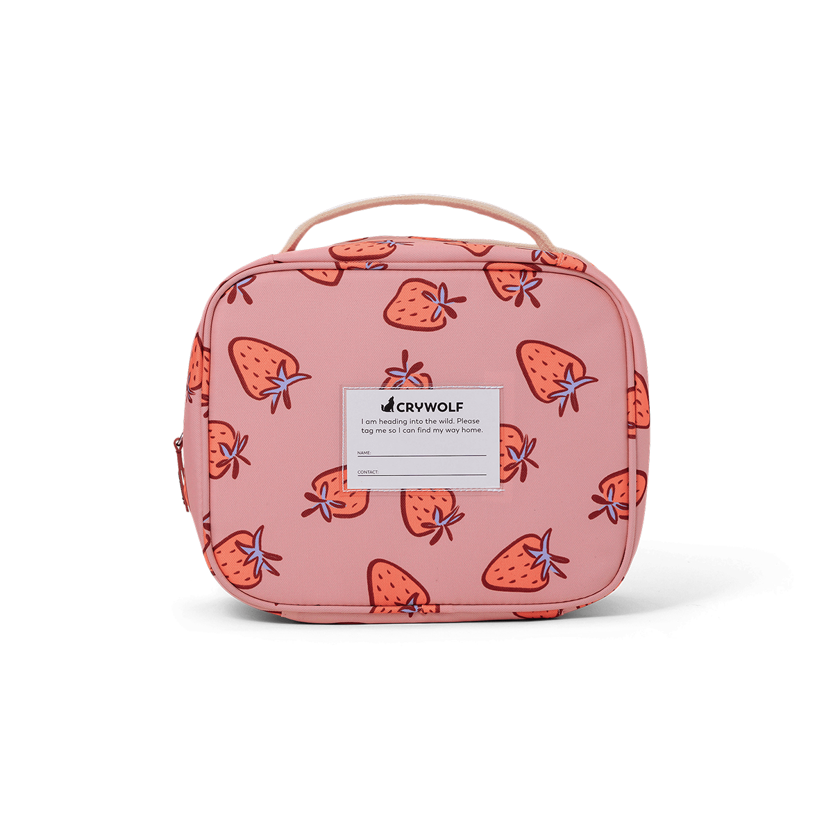 Crywolf | Everyday Lunch Bag - Strawberry Splash