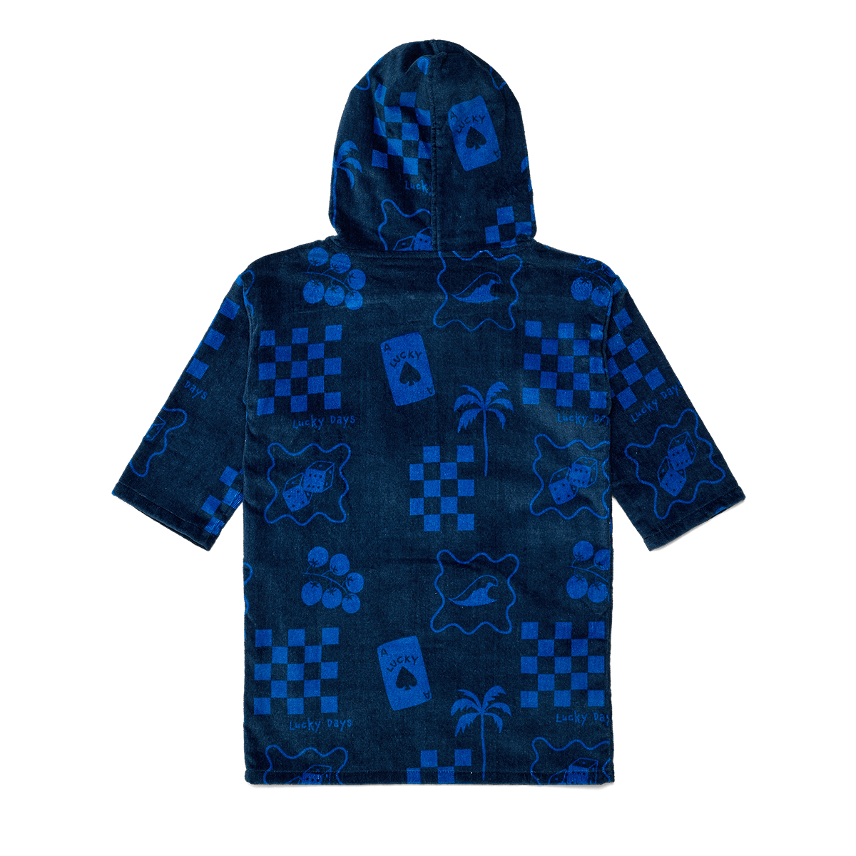Crywolf | Everywhere Zip-Up Towel - Navy