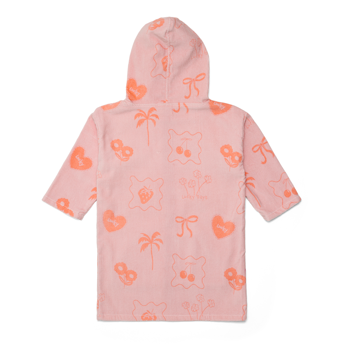 Crywolf | Everywhere Zip-Up Towel - Pink