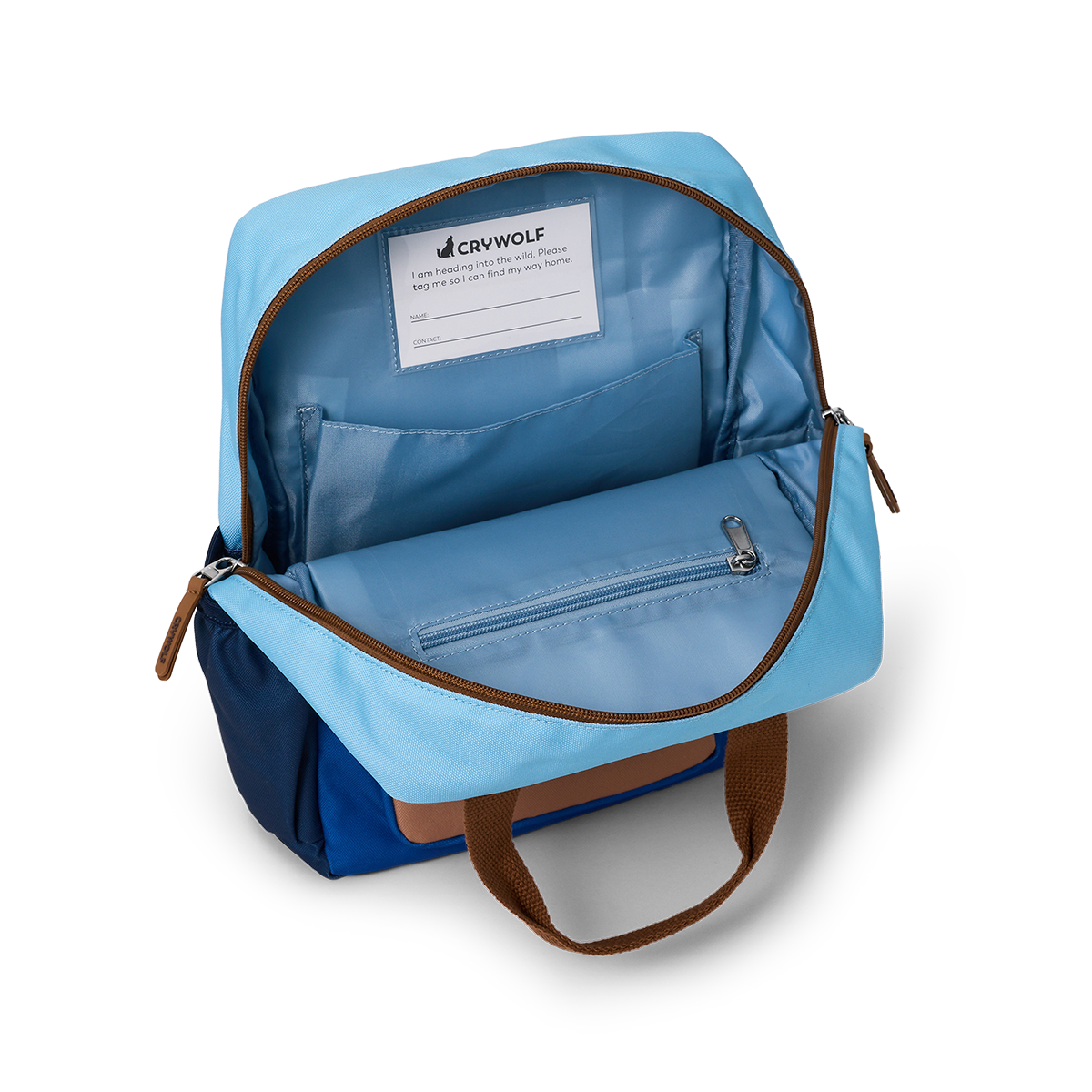 Crywolf | Mini Backpack - Deep Sea Colourblock