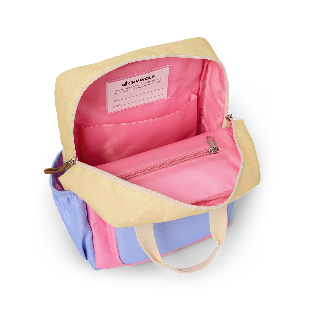 Crywolf | Mini Backpack - Pop Colourblock