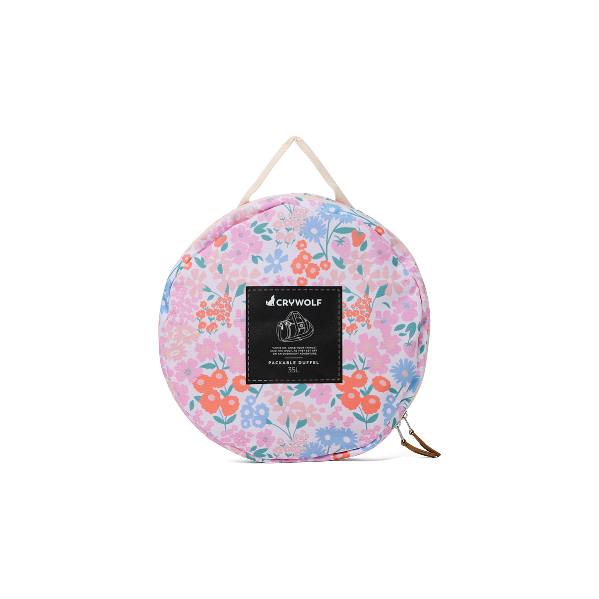 Crywolf | Packable Duffel - Berry Garden
