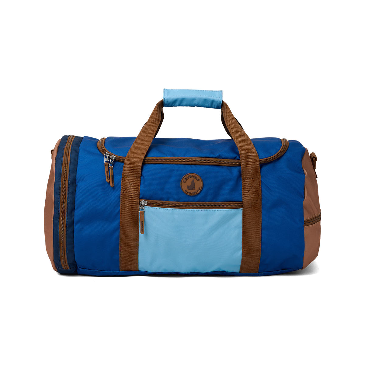 Crywolf | Packable Duffel - Deep Sea Colourblock