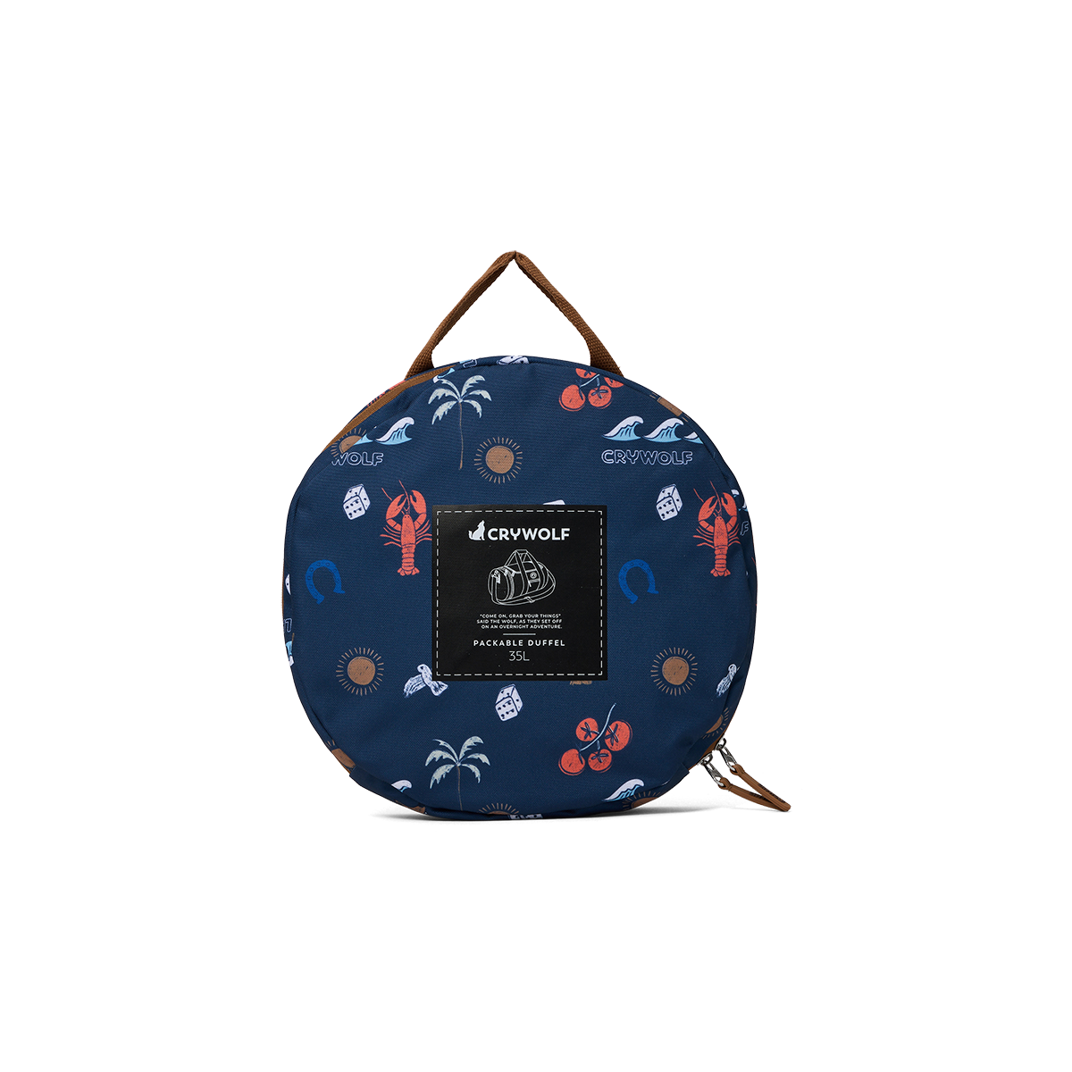 Crywolf | Packable Duffel - Lucky Days