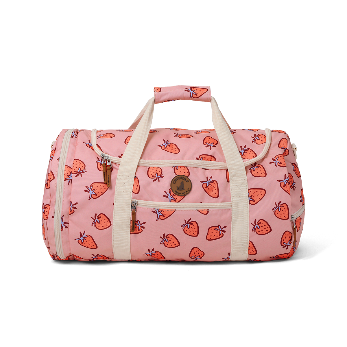 Crywolf | Packable Duffel - Strawberry Splash
