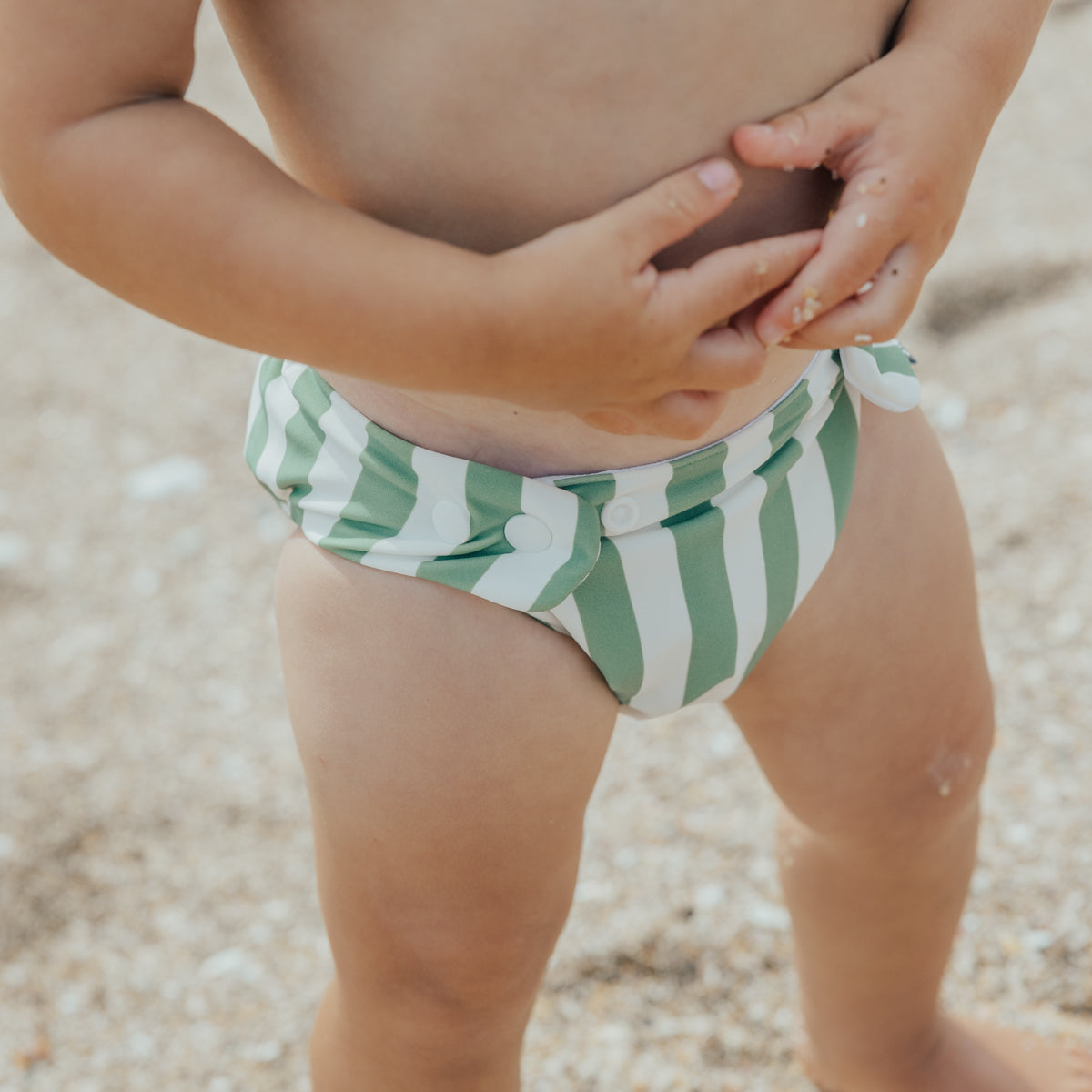 Crywolf | Reusable Swim Nappy - Coastal Stripe