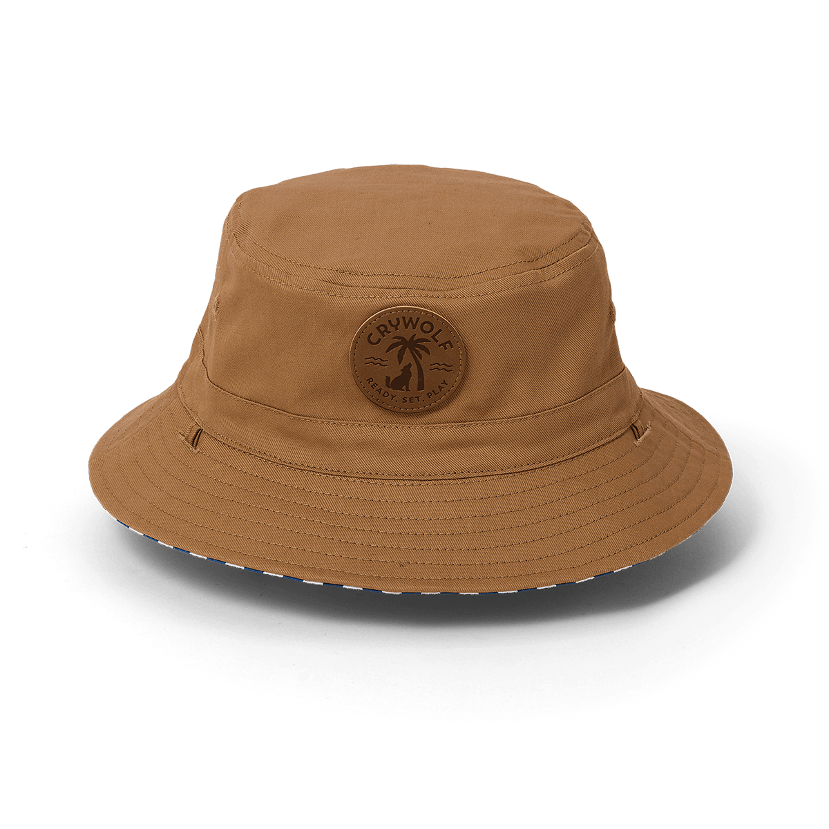 Crywolf | Reversible Bucket Hat - Deep Sea Stripe
