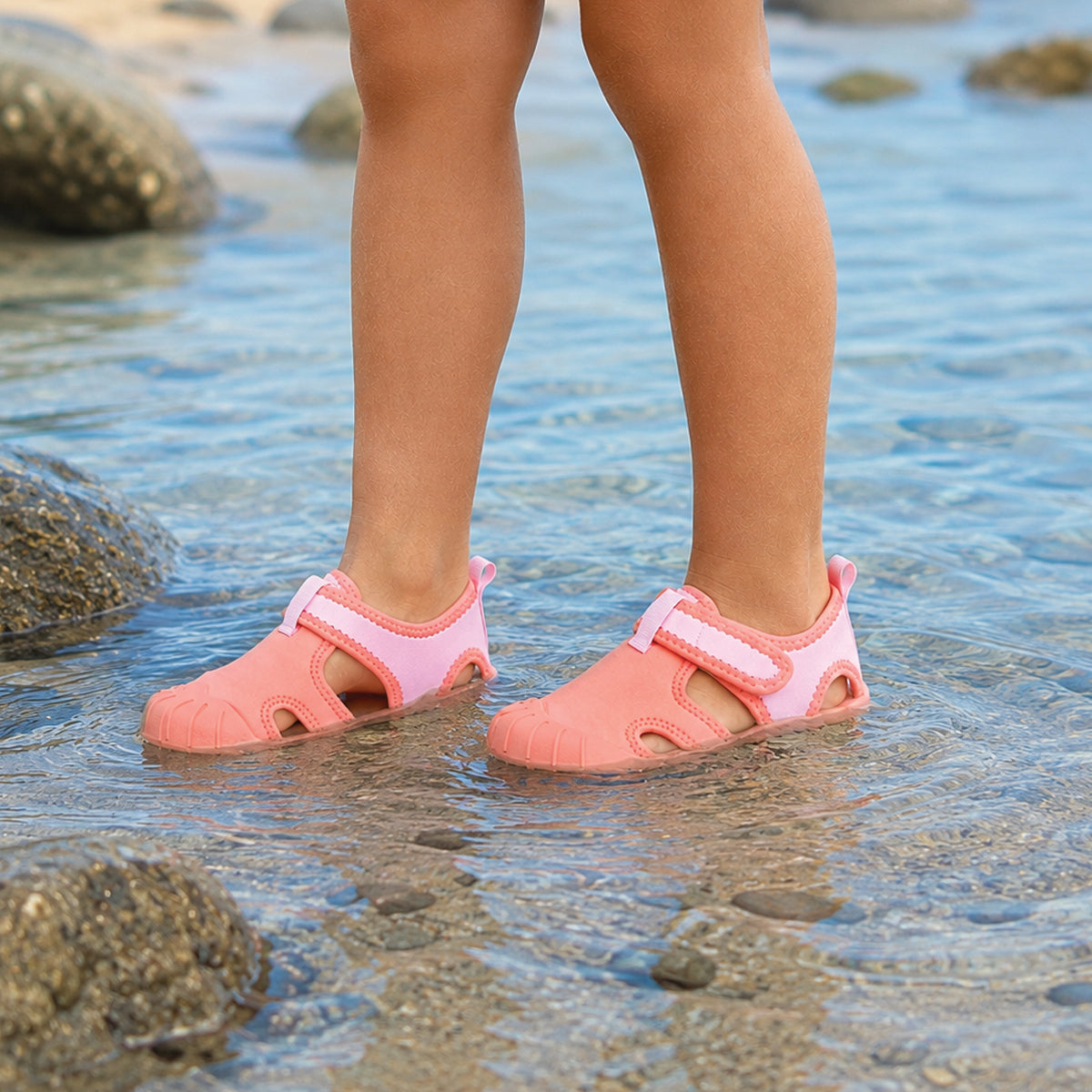 Crywolf | Aqua Sandal - Flamingo Pink