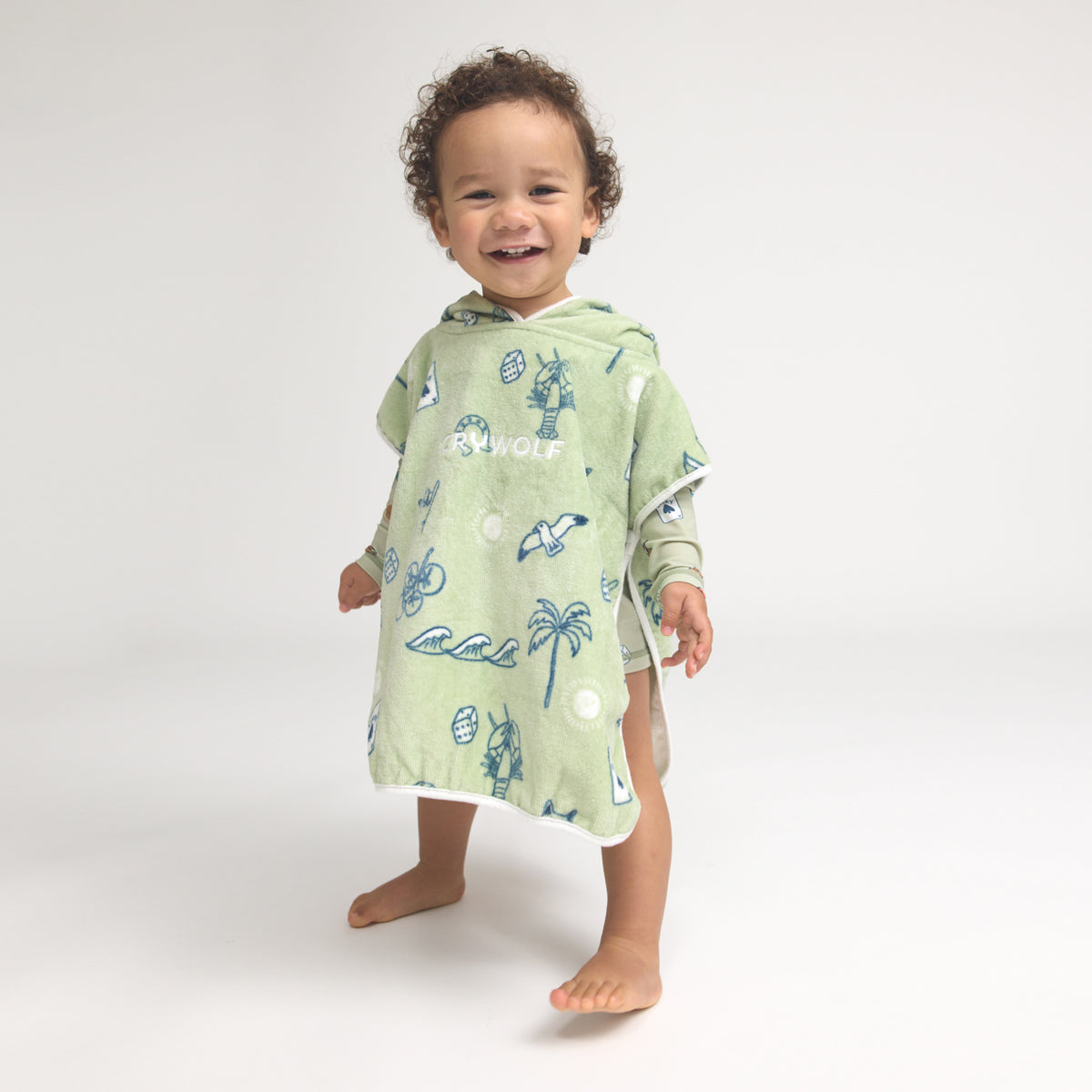 Crywolf | Baby Hooded Towel - Lucky Days