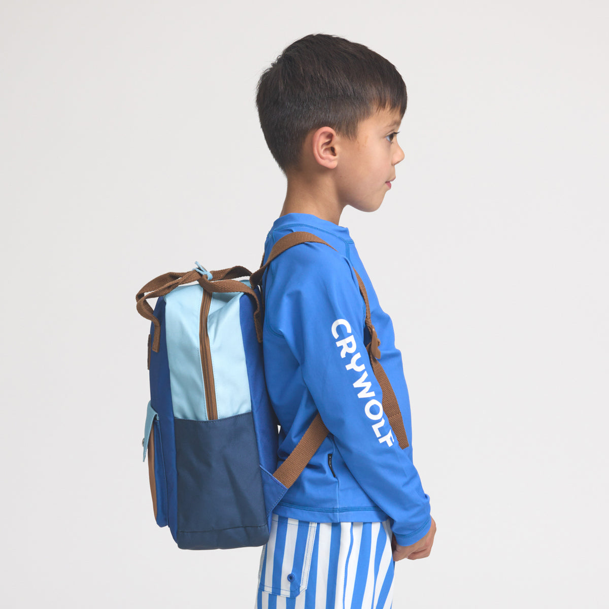 Crywolf | Mini Backpack - Deep Sea Colourblock