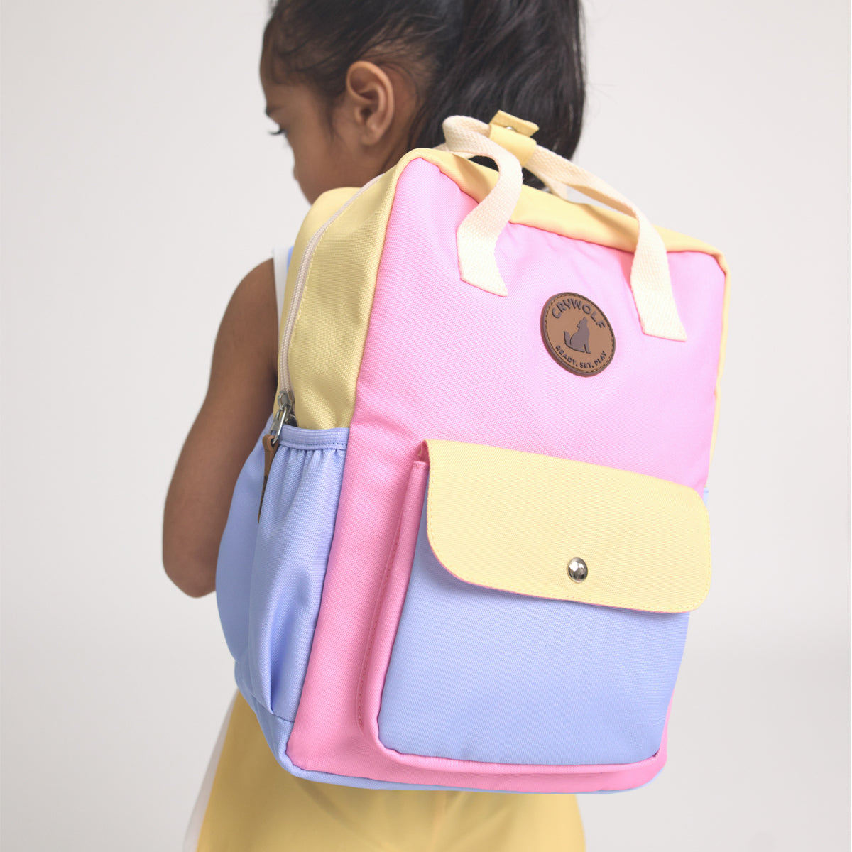 Crywolf | Mini Backpack - Pop Colourblock