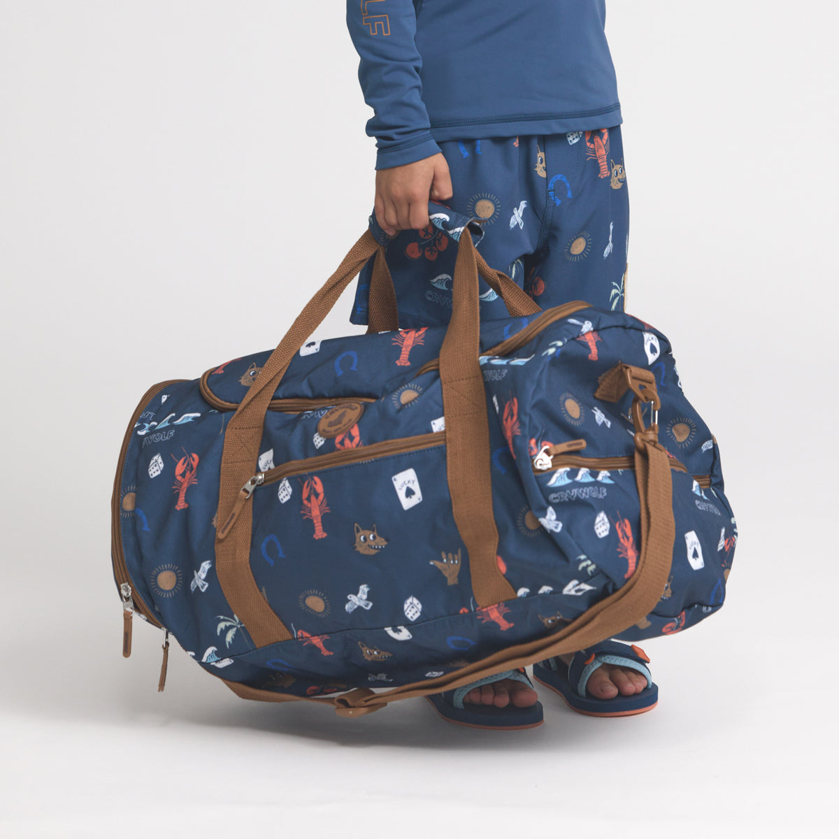 Crywolf | Packable Duffel - Lucky Days