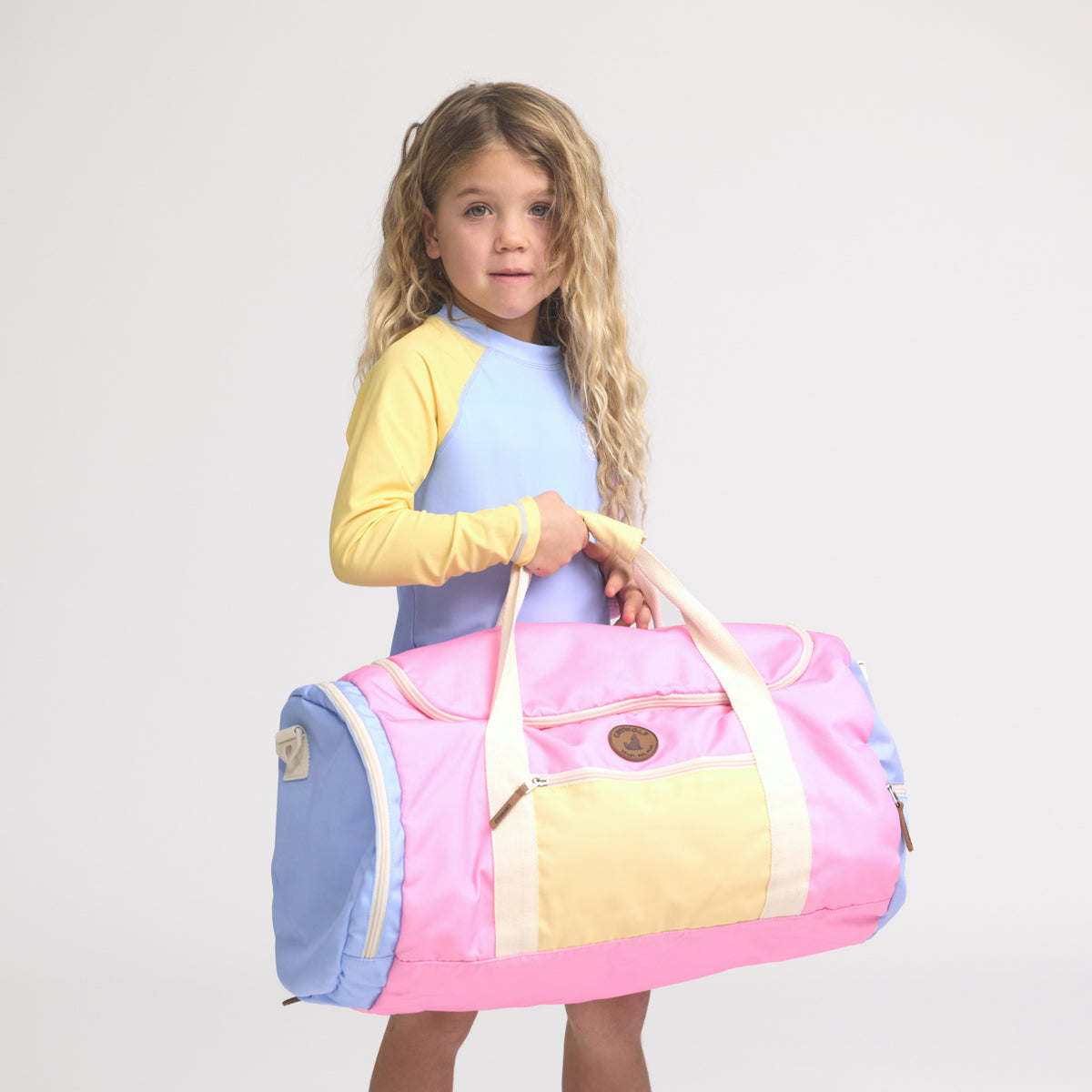 Crywolf | Packable Duffel - Pop Colourblock