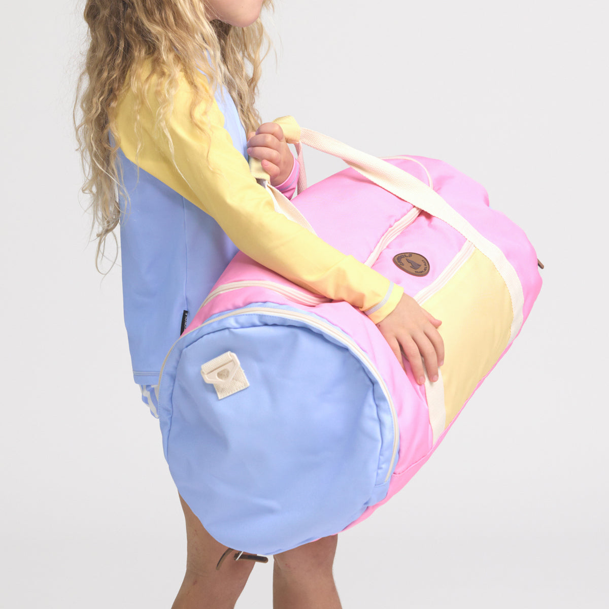Crywolf | Packable Duffel - Pop Colourblock