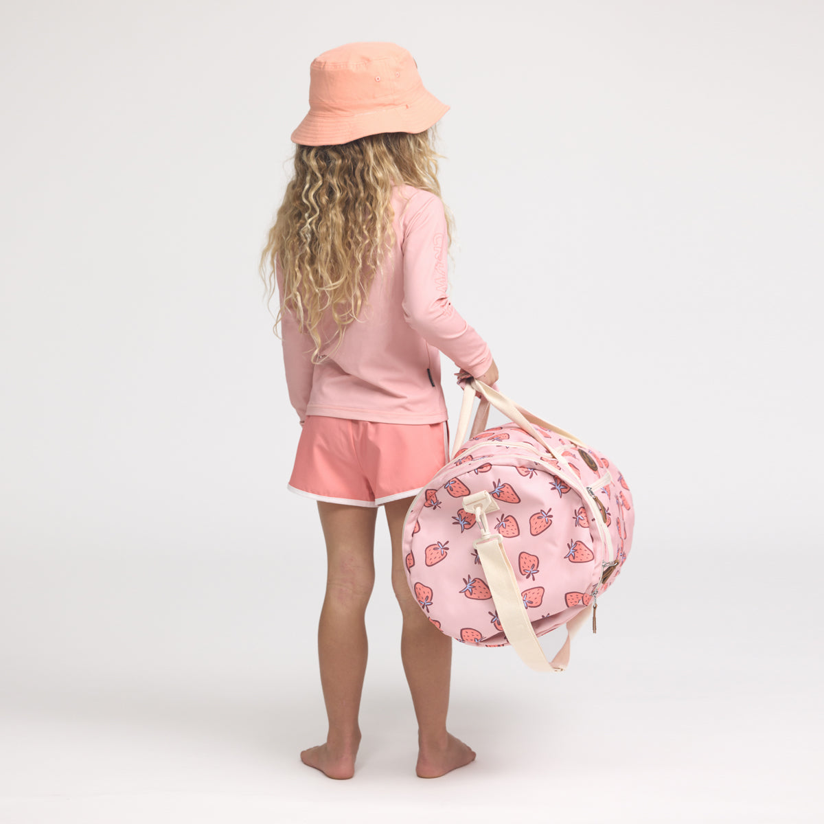 Crywolf | Packable Duffel - Strawberry Splash