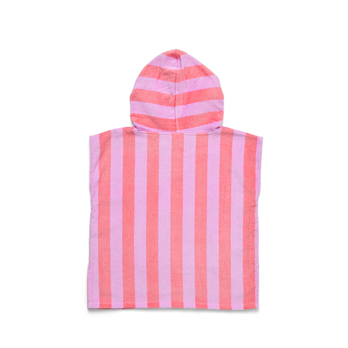Crywolf | Hooded Towel - Flamingo Stripe