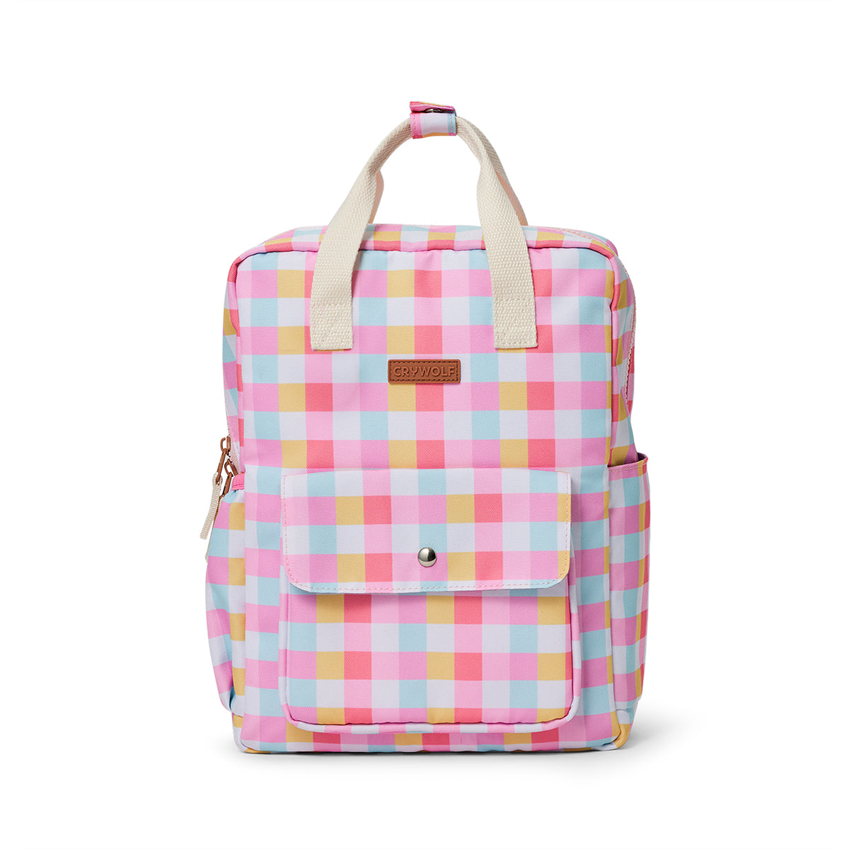 Crywolf | Mini Backpack - Pop Gingham