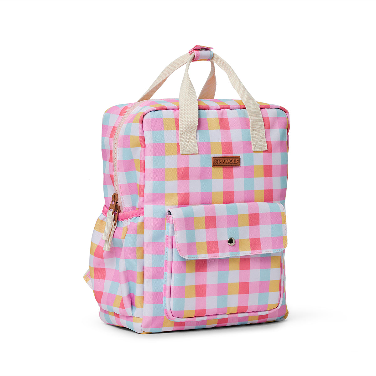 Crywolf | Mini Backpack - Pop Gingham