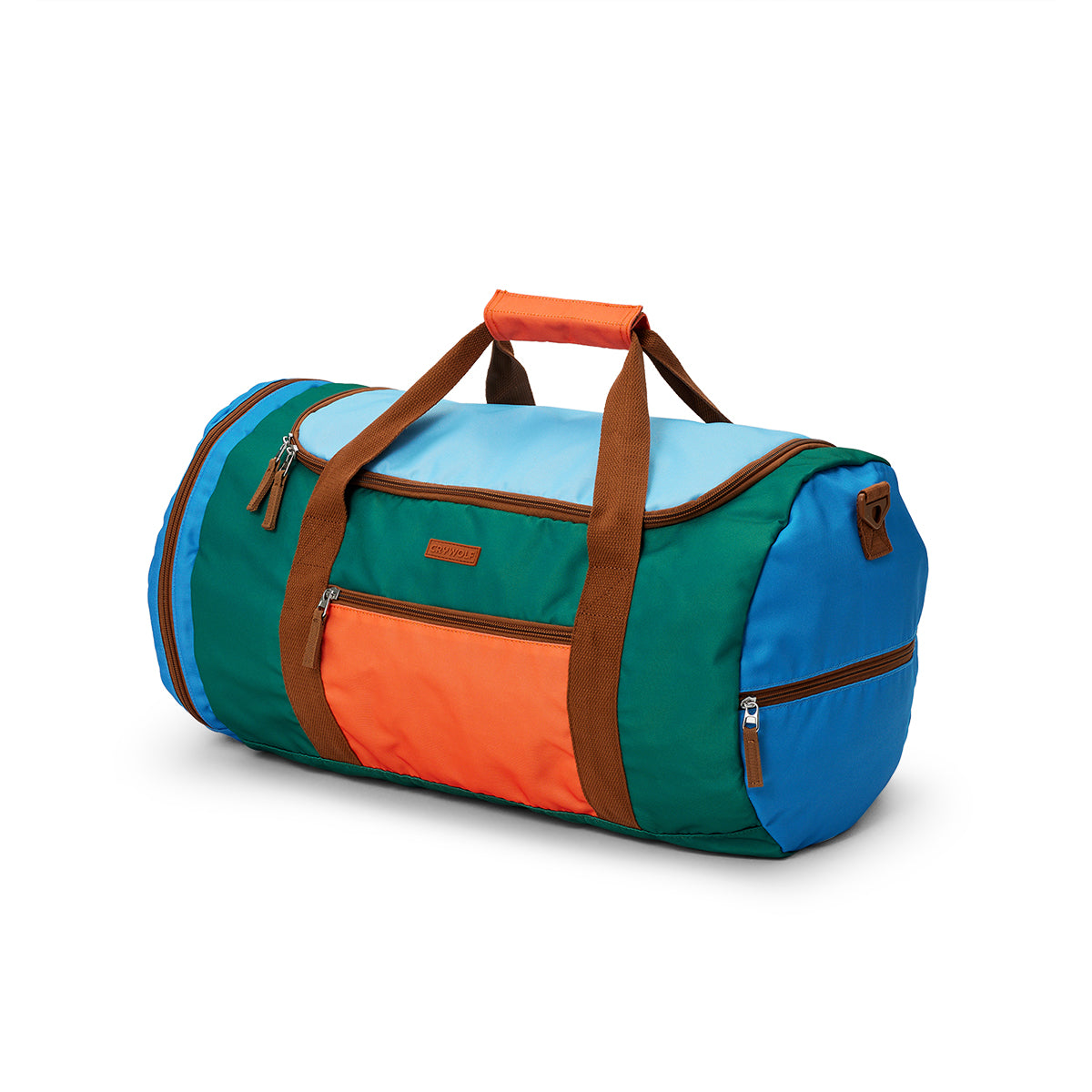 Crywolf | Packable Duffel - Seaside Colourblock
