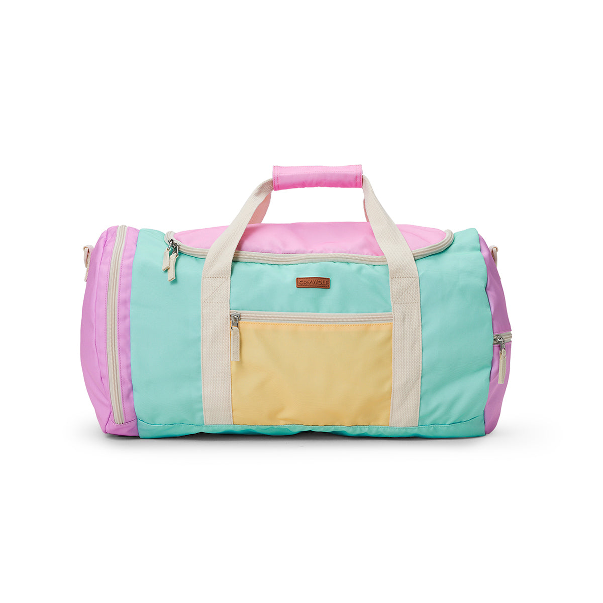 Crywolf | Packable Duffel - Poolside Colourblock