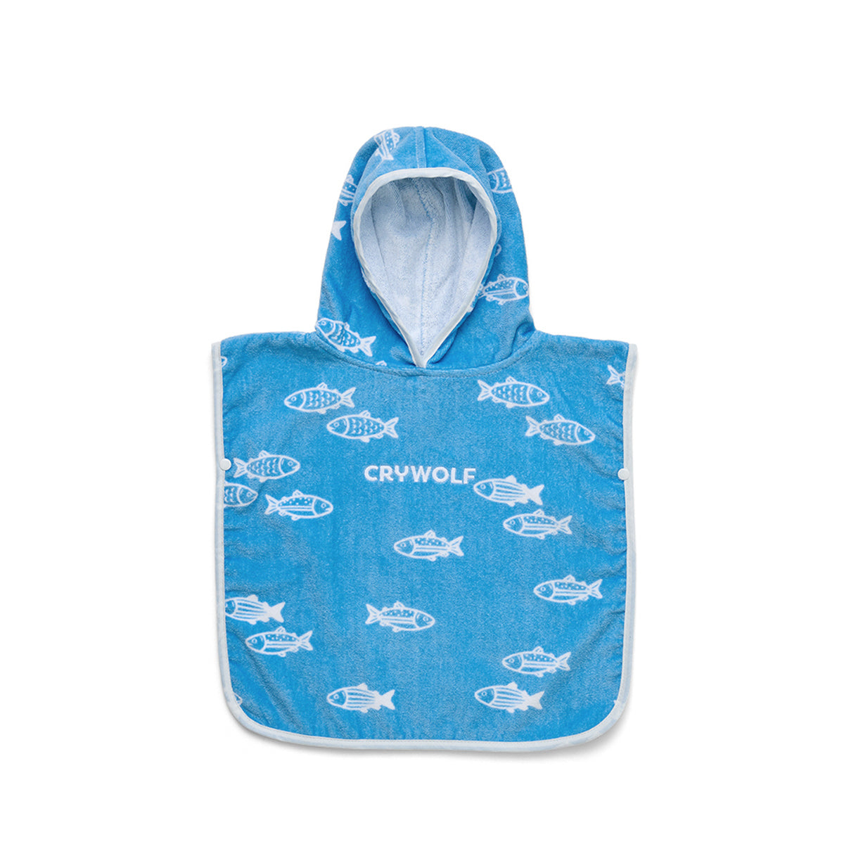 Crywolf | Baby Hooded Towel - Fish School