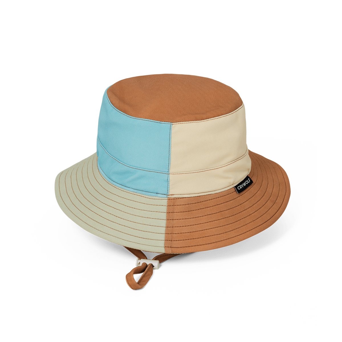 Crywolf | Swim Bucket Hat - Ocean Colourblock
