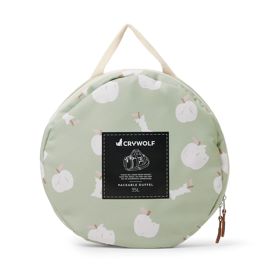 Crywolf | Packable Duffel - Apple Grove