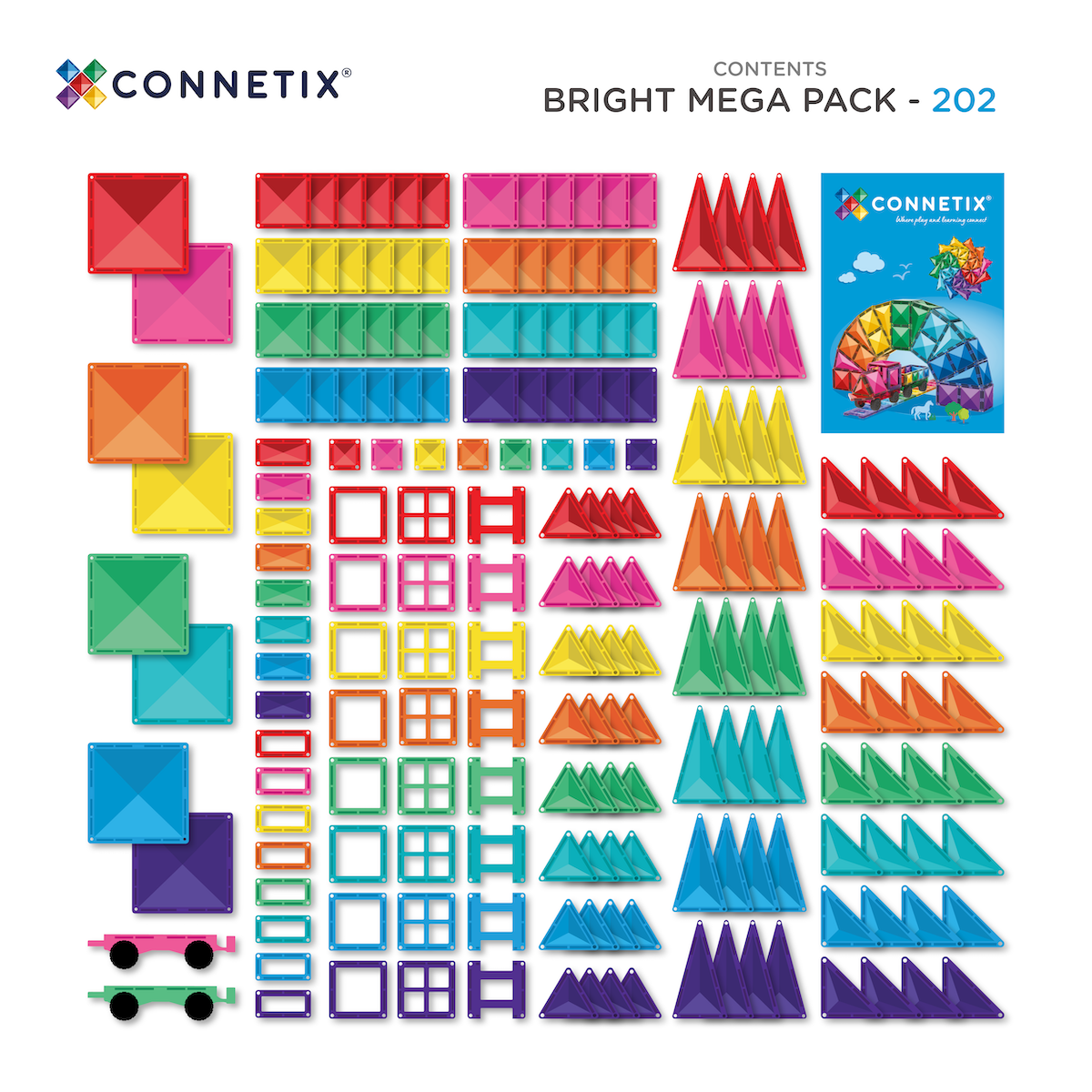 CONNETIX | Bright Mega Pack - 202pc