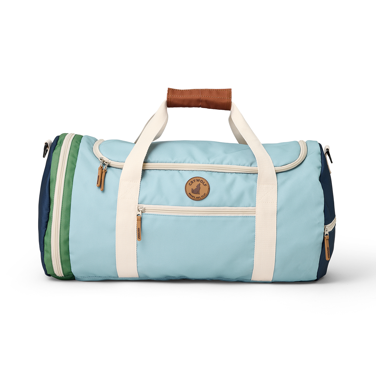 Crywolf | Packable Duffel - Ocean Colour Block