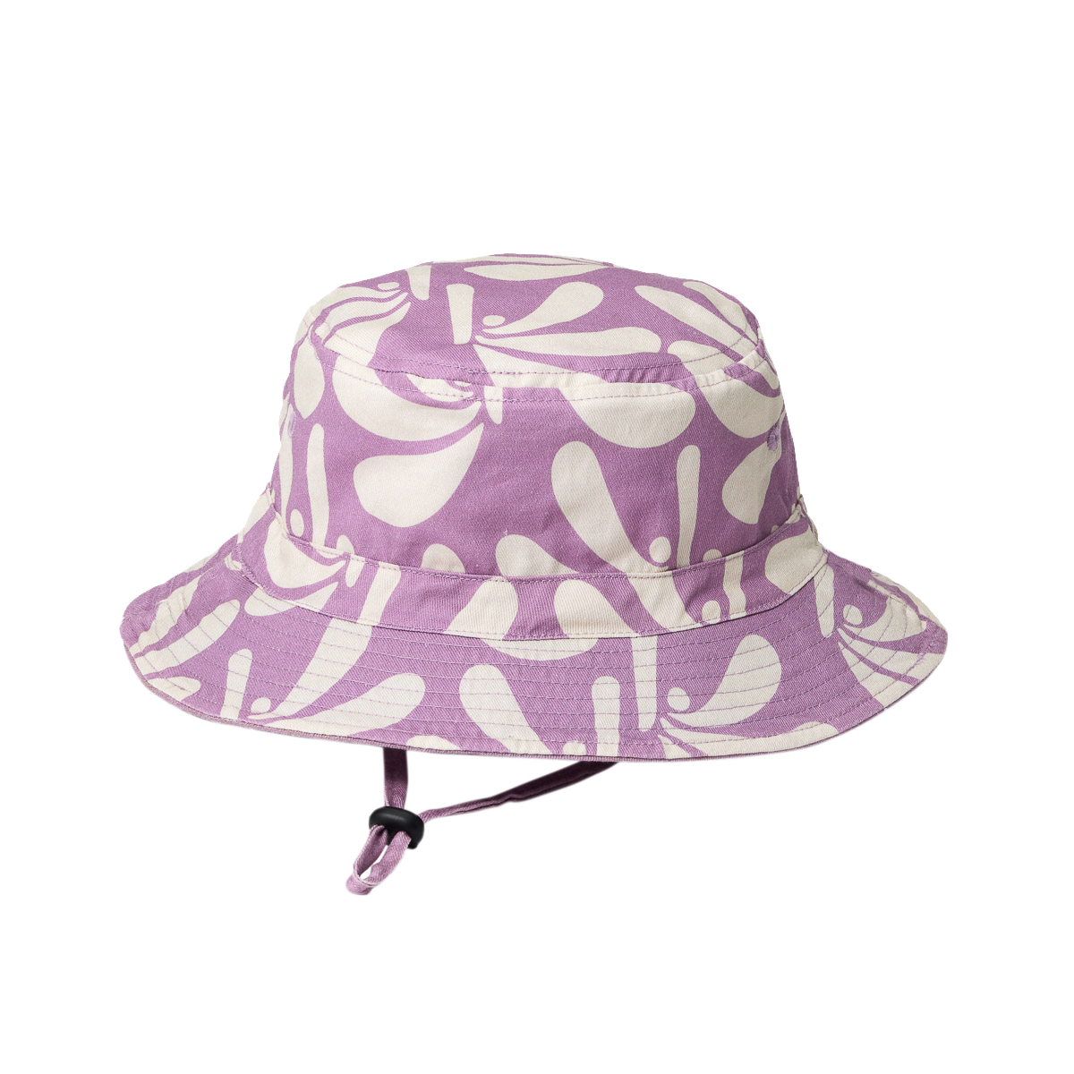Crywolf | Reversible Bucket Hat - Lilac Palms