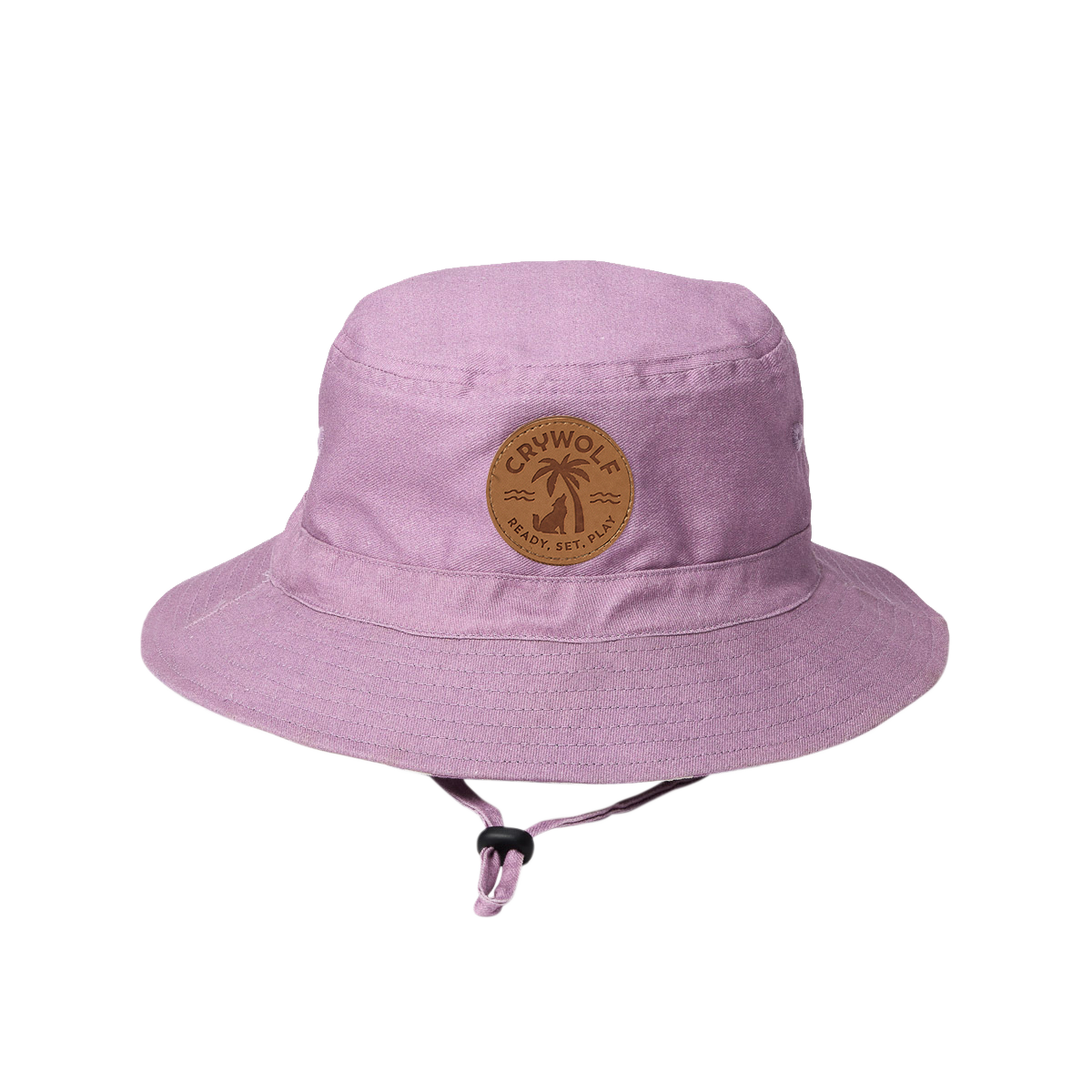 Crywolf | Reversible Bucket Hat - Lilac Palms