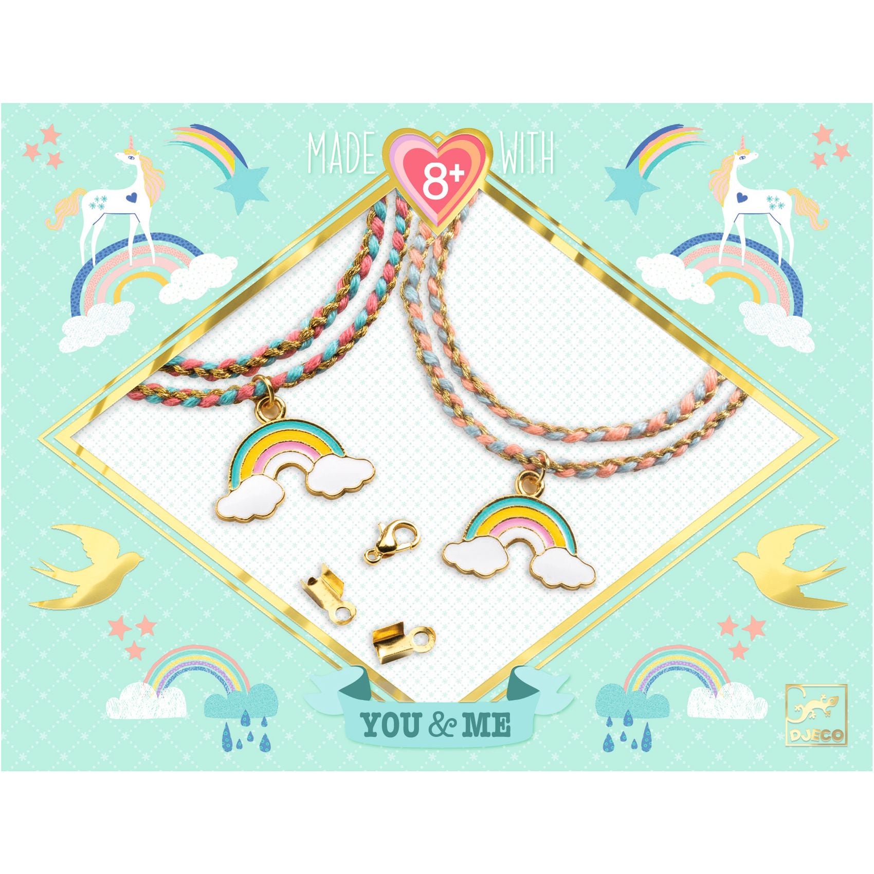 Djeco | You & Me Jewellery Making Set - Rainbow