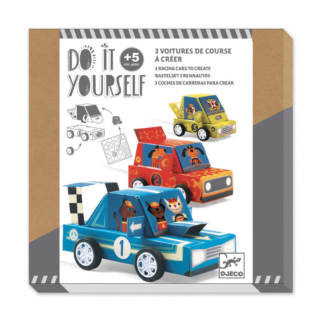 Djeco | DIY Kit - Gran Prix Racing Cars