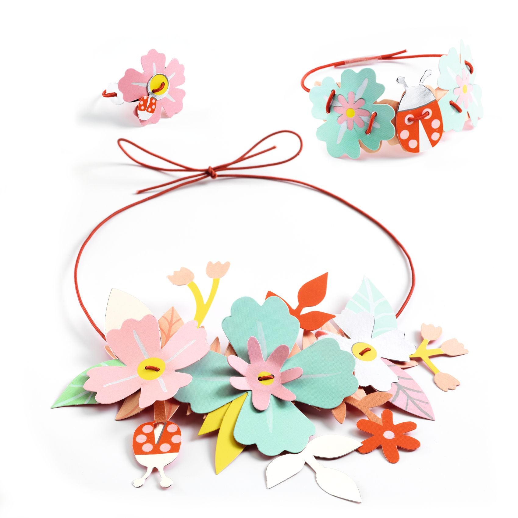Djeco | DIY Kit - Colourful Fun Paper Jewellery