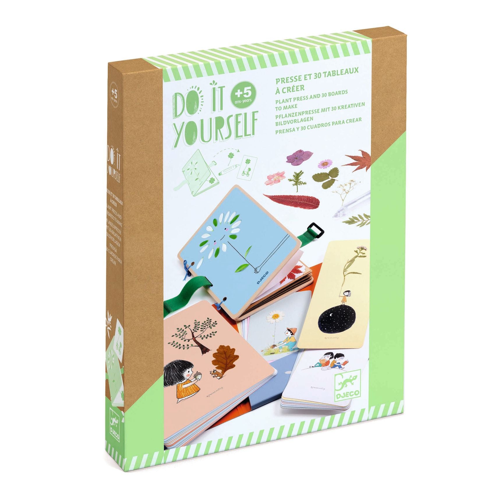 Djeco | DIY Kit - Inspirational Nature Flower Press Kit