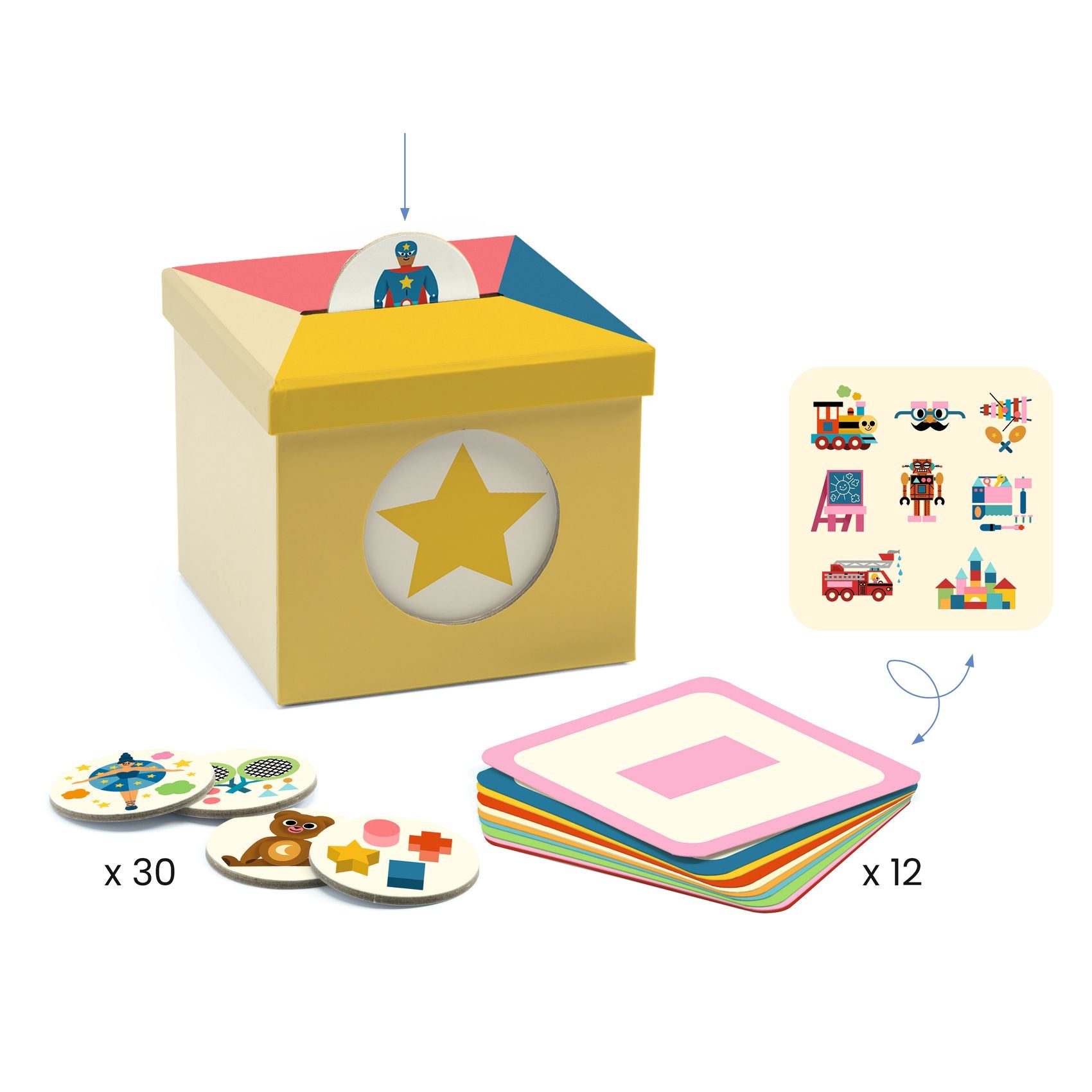 Djeco | Kioukoi Observation Games - Toys