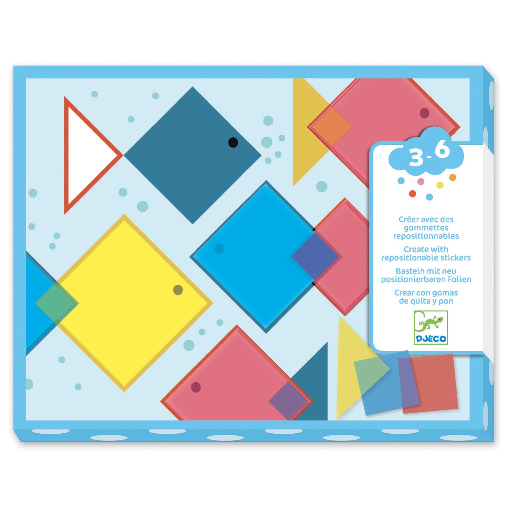 Djeco | Magic Squares - Stickers