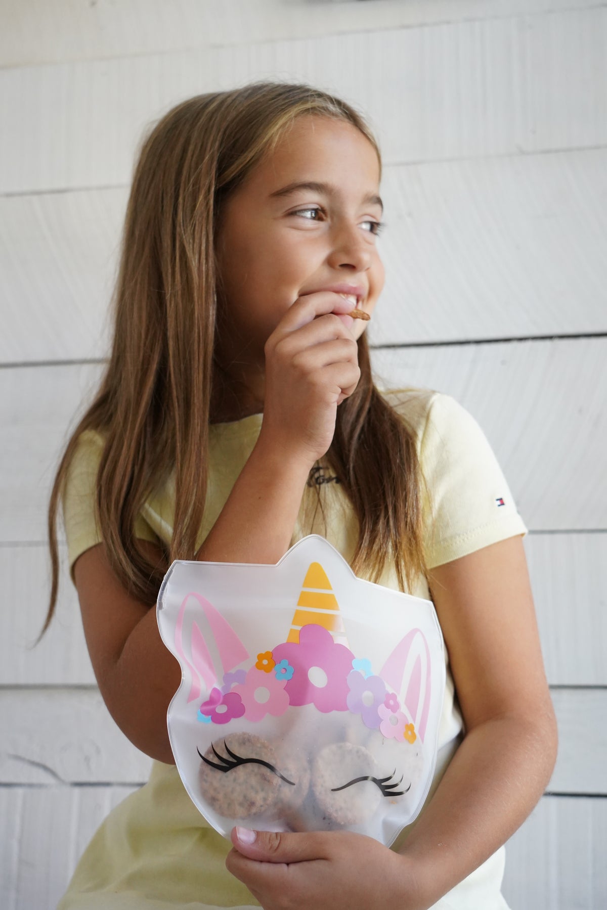 Melii | Reusable Snack Bags 6pk - Flower, Unicorn & Rainbow