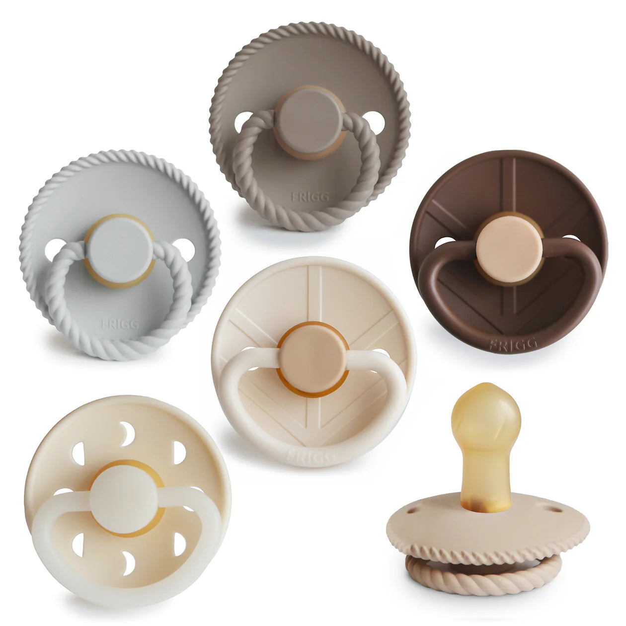 Frigg | Natural Rubber Dummie 2pk - LUCKY DIP