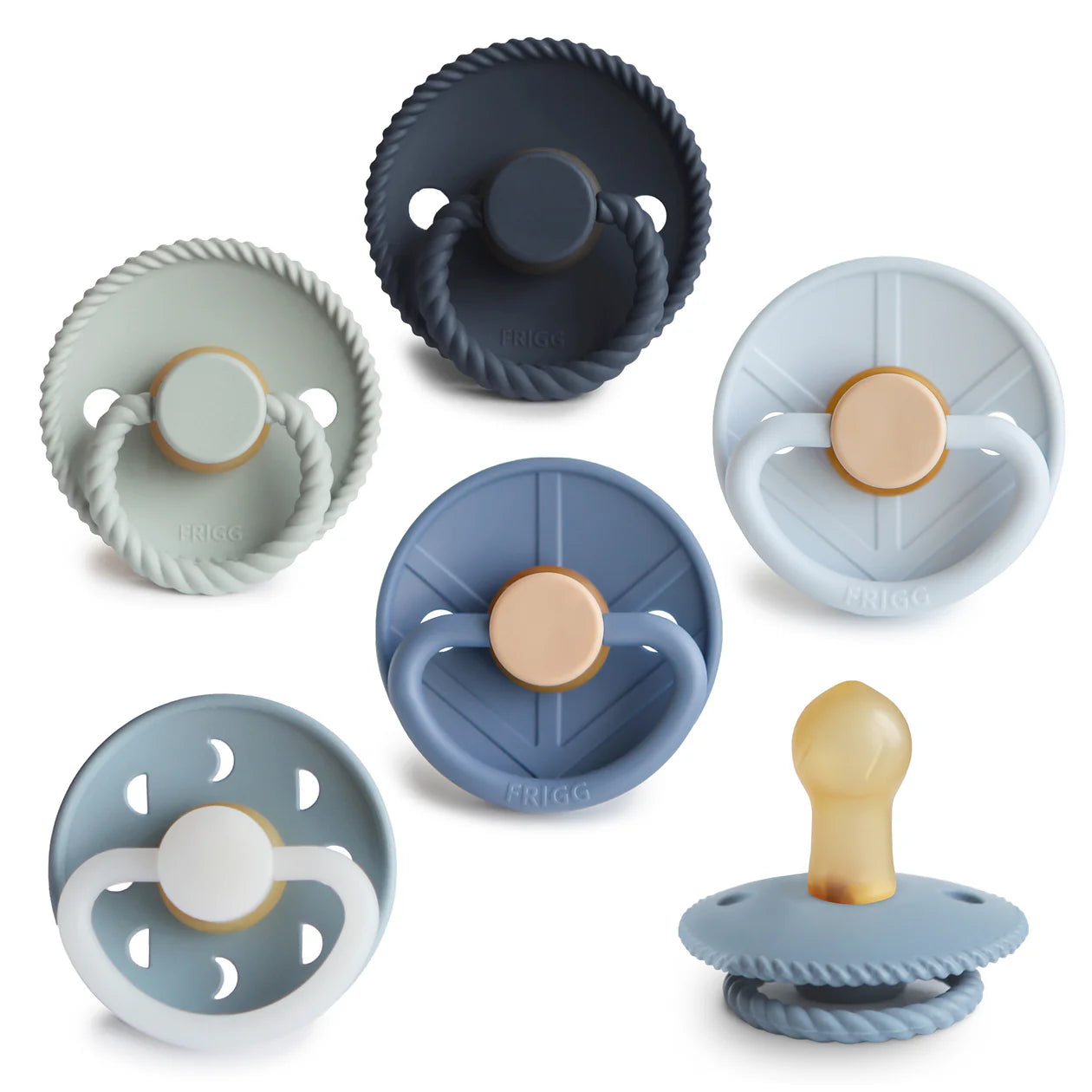 Frigg | Natural Rubber Dummie 2pk - LUCKY DIP