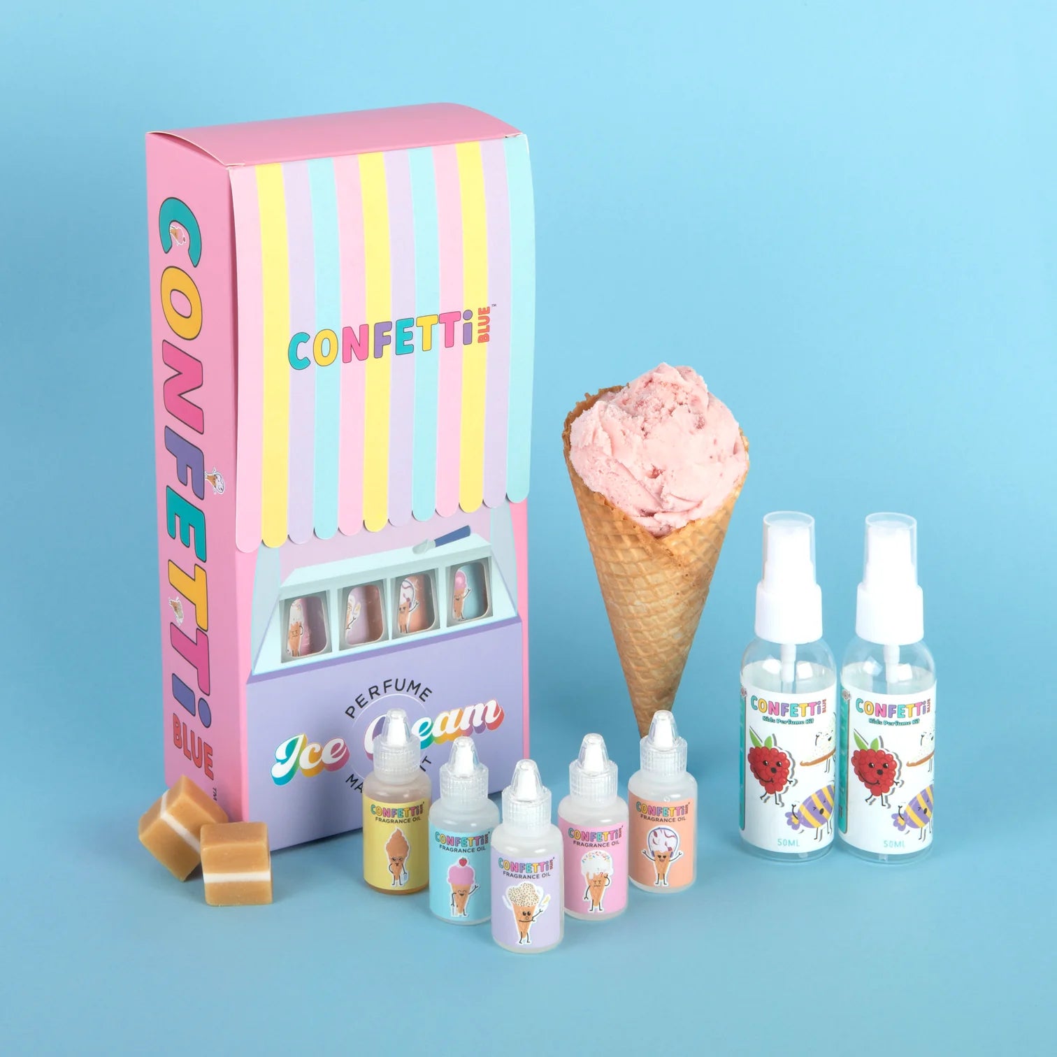 Confetti Blue | Perfume Kit - Ice Cream