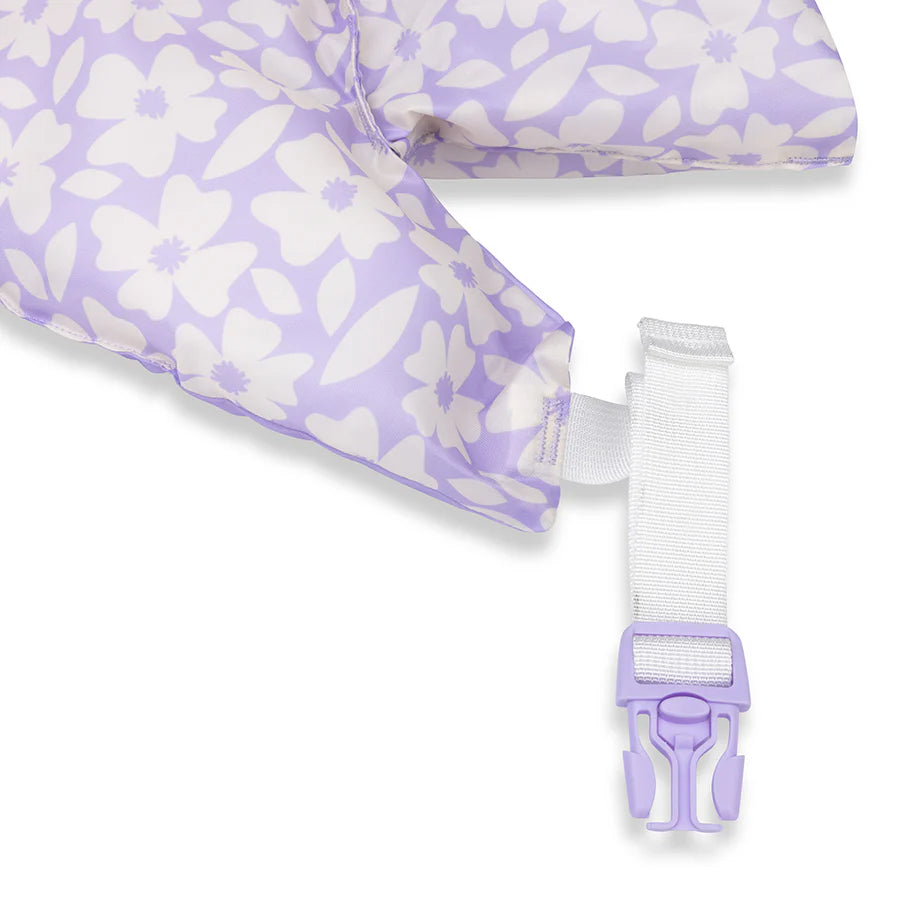 Swim Essentials | Puddle Jumper Swim Vest - Florish Purple, 2-6 years